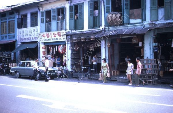 Shop with Live Chickens & Birds, North Bridge Road,Singapore